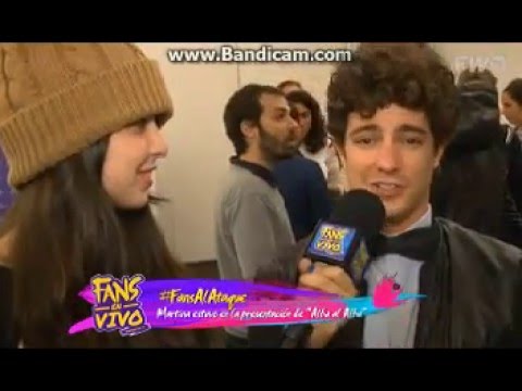 Entrevista a Alba Rico Navarro en Fans en Vivo en la Avant Premier de Alba Al Alba