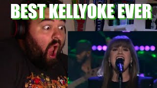 Kelly Clarkson just did the best Kellyoke of all time with &quot;If I Only Had A Brain&quot; - Singer reacts