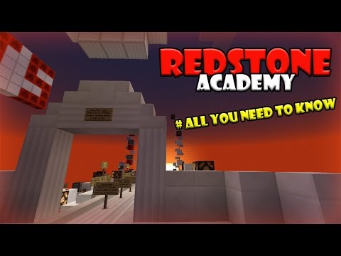 REDSTONE ACADEMY | Minecraft PE