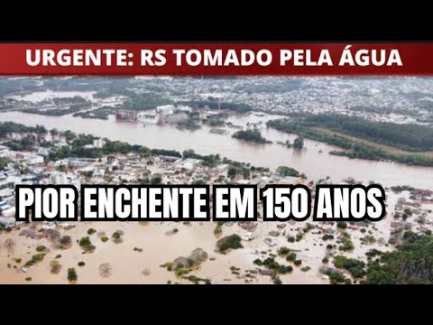 RS DEVASTADO pela pior ENCHENTE de TODOS OS TEMPOS  #rs #riograndedosul #enchente