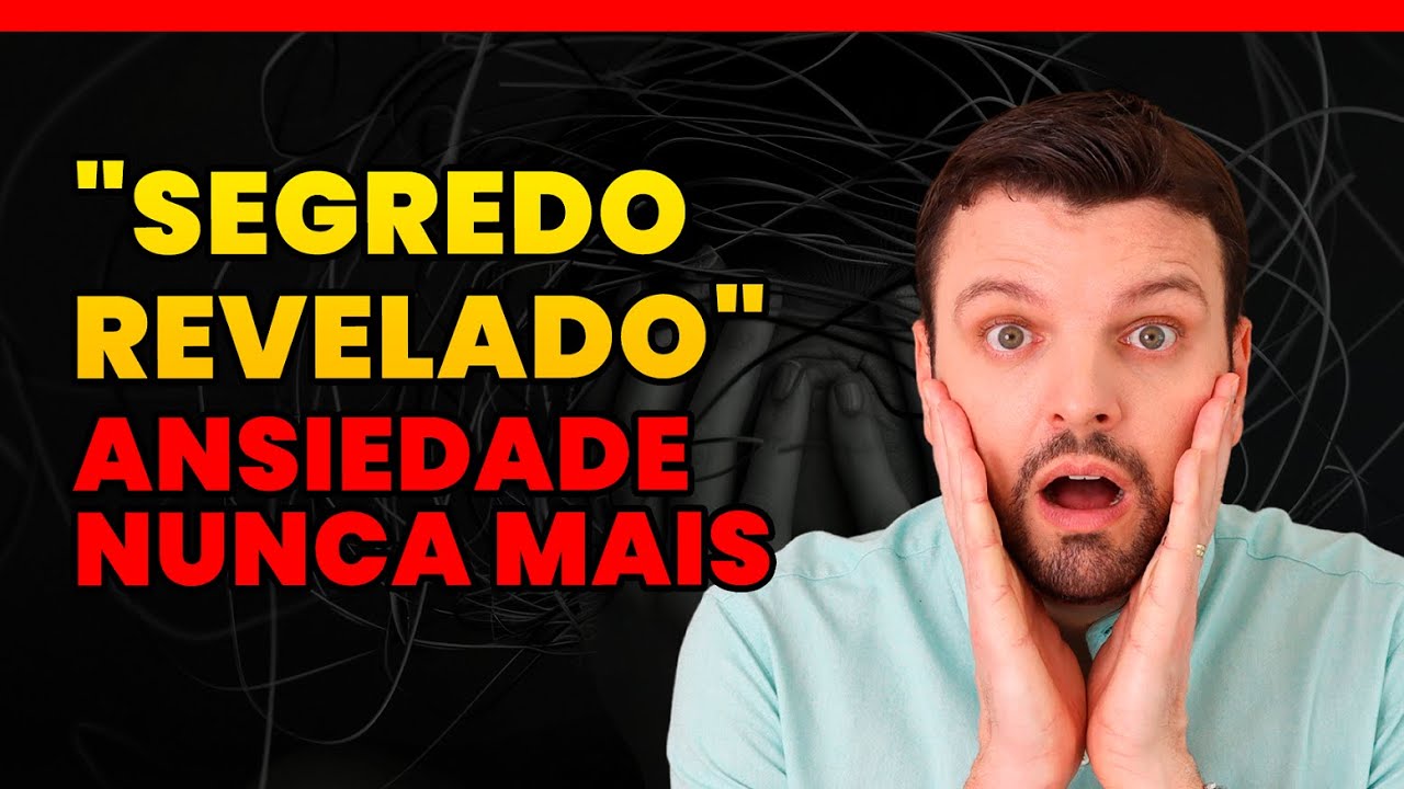 Como acabar com a ansiedade, sem o uso de medicamentos.