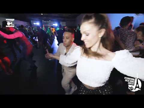 Yoannis Tomayo & Marie Cazorla - social dancing @ International Salsa Shines Contest Paris
