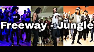[Les Twins] ▶Freeway - Jungle◀ [Clear Audio + Multi Freestyle]