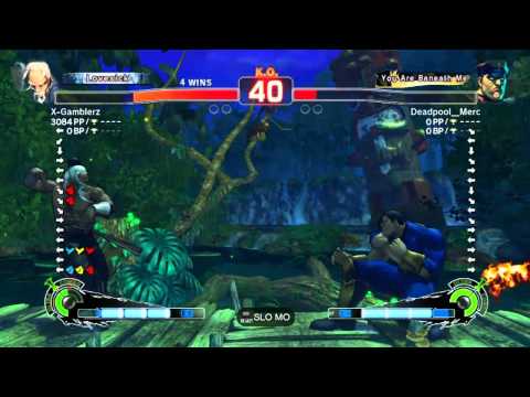 SSF4 AE 2012: X- Gamblerz (Gen) Vs Deadpool_Merc (Bison)