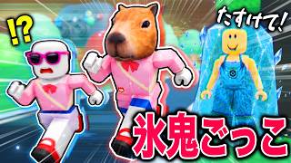 "氷鬼ごっこ"でキッズをボコしてみたｗｗｗ【ロブロックス】
