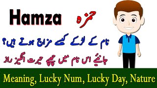 Islamic Name Hamza Meaning In Urdu Hindi - Hamza N