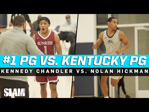 #1 PG Kennedy Chandler vs. Kentucky PG Nolan Hickman! Sunrise Christian vs. Wasatch! 🔥