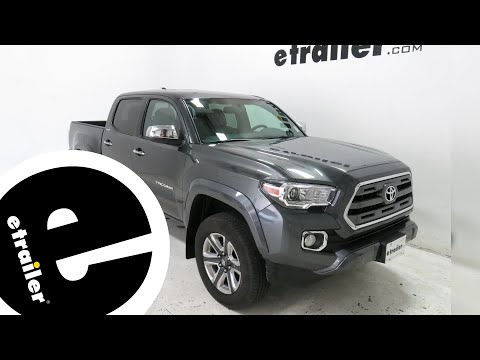 etrailer | Installation Guide for the WeatherTech Mud Flaps on a 2016 Toyota Tacoma