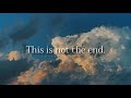 Elijah Siegler - This is not the end.
