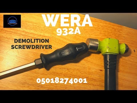 Wera (932A 05018274001) Demolition Screwdriver