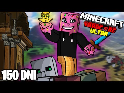 I SURVIVED 150 DAYS in Minecraft *Ultra HC* |  2 *NEW* farms!
