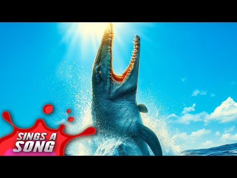 Mosasaurus Sings A Song (Jurassic World Rebirth Fun Dinosaur Movie Parody)