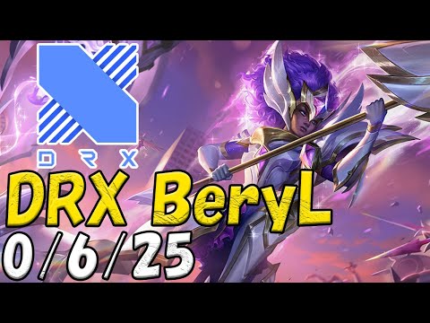 DRX BeryL レル(Rell) VS ラカン(Rakan) SUPPORT patch 13.8 KR RANK