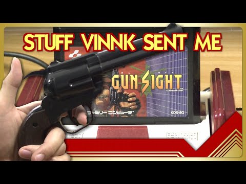 Konami GUN SIGHT w/ Famicom Light Gun