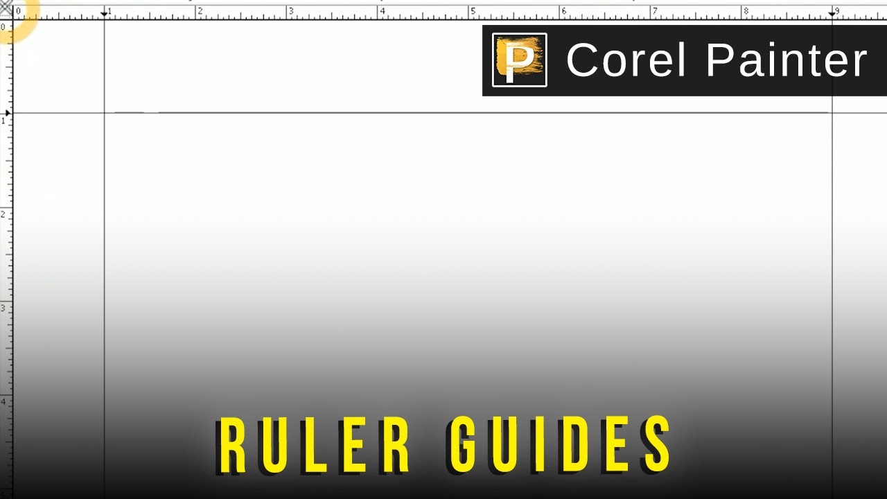 Ruler Guides - Corel Painter Tutorial