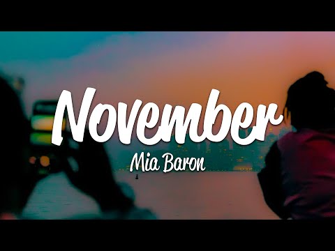 Mia Baron - November (Lyrics)