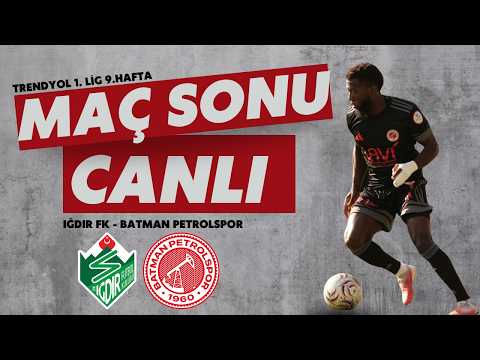 🔴 CANLI | Iğdır FK - Batman Petrolspor | MAÇ SONU |