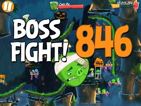 Angry Birds 2 Boss Fight 118! Chef Pig Level 846 Walkthrough - iOS, Android