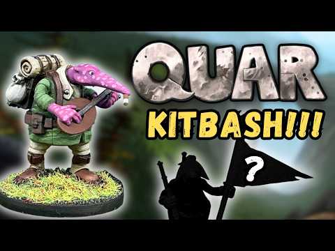 Kitbashing Quar Command Figures For This Quar's War!