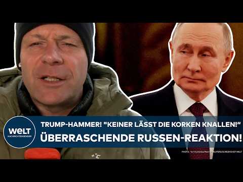 UKRAINE-KRIEG: Trump stoppt Militärhilfen! "Man traut dem Braten nicht!" So reagieren die Russen