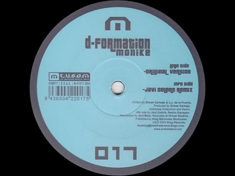 D-Formation ‎– Monike (Original Version)