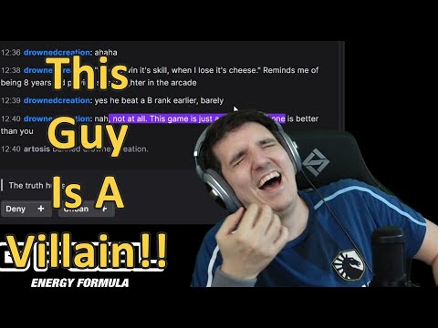 This Guy Is A Villain! (Artosis Clips)