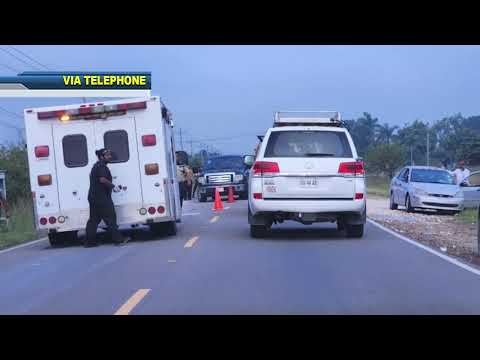 Early Morning Collision on Philip Goldson Highway 2 Passenger Buses Involved PT 1