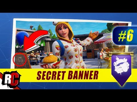 Fortnite | WEEK 6 Secret Banner Location (Season 7 Week 6 Loading Screen / Snowfall Skin)