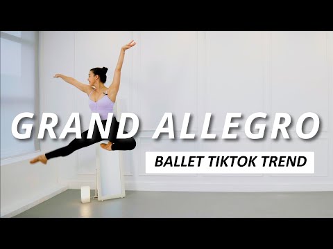 Grand Allegro TikTok Trend Tutorial | Beginner Ballet Tutorial