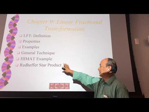 October 16, 2019 ME212 Week-08b LFT and Mu (SSV)