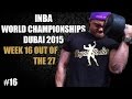 Pre-contest INBA Natural Bodybuilding World's Dubai 2015 - #16