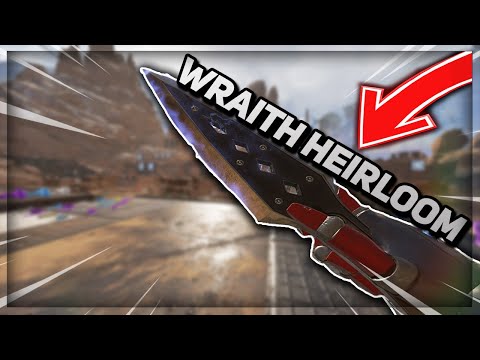 I GOT WRAITHS HEIRLOOM APEX LEGENDS!