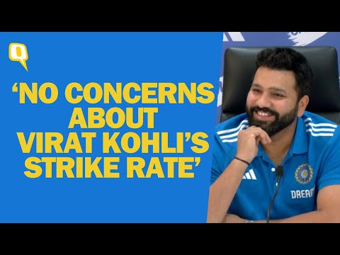 T20 World Cup 2024: Rohit Sharma Laughs When Asked About Virat Kohli’s Strike Rate | The Quint