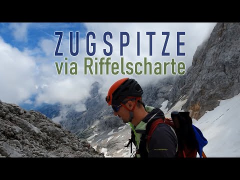 Zugspitze via Riffelscharte - the ascent with the extra altitude