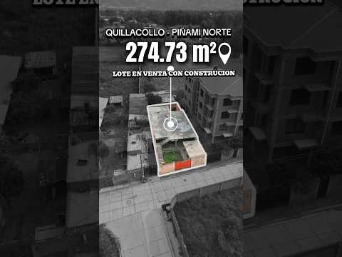 Lote con un una Construcción.  en Venta en Cochabamba - Quillacollo 📲77442794 #realestate