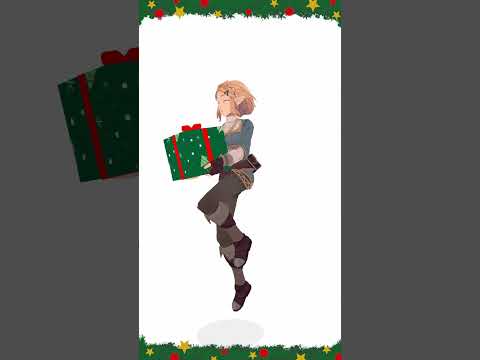 Zelda 3D Animation - Bringing You a Present! #shorts