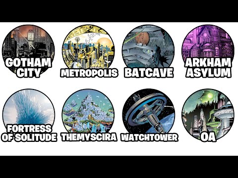 Every Major DC Location Explained in 10 Minutes