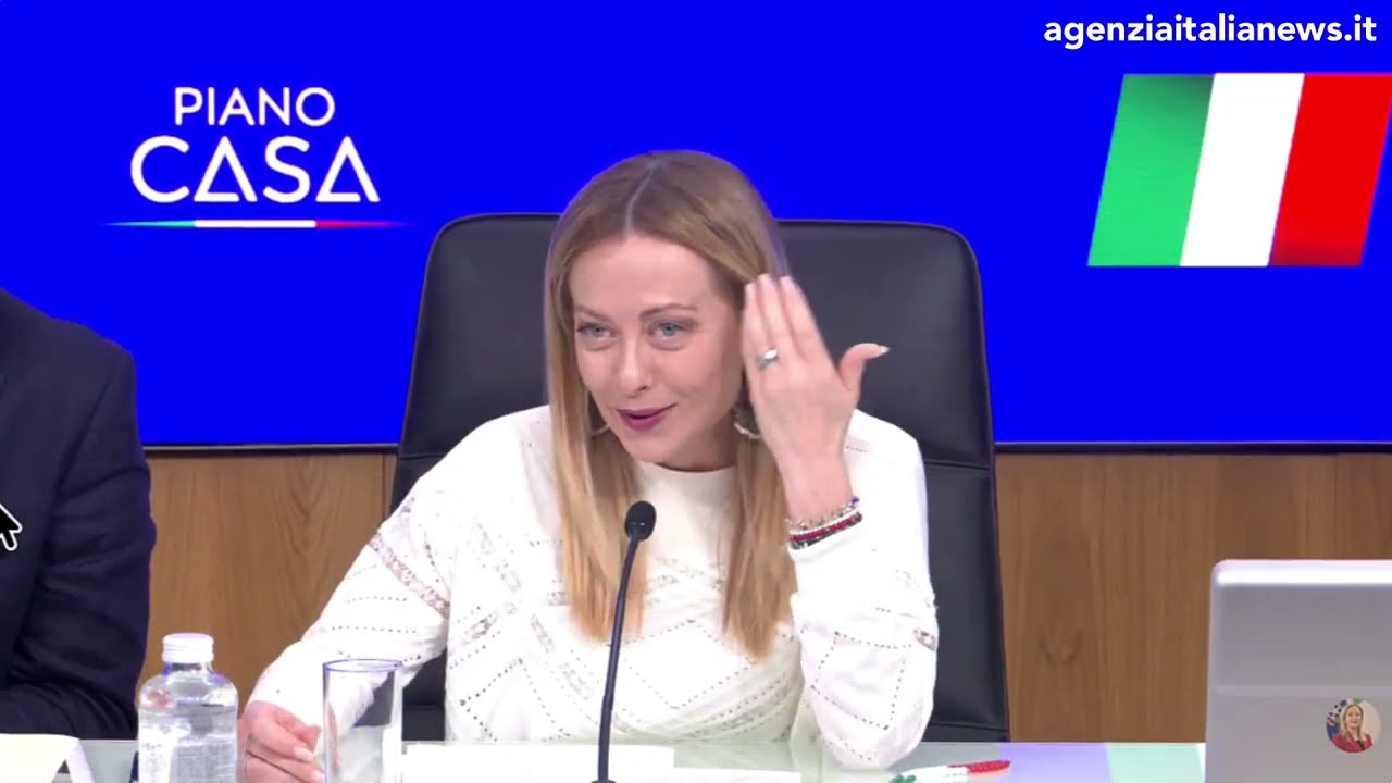 🔴 ULTIM'ORA: GIORGIA MELONI IN CONFERENZA STAMPA-IL GOVERNO APPROVA TAGLIO DELLE ACCISE E PIANO CASA