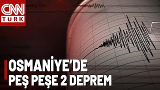 🚨Osmaniye'de 4,4- 3,5 Büyüklüğünde 2 Deprem Meydana Geldi!