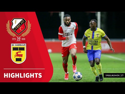 Samenvatting Jong FC Utrecht - SC Cambuur (22-02-2021)