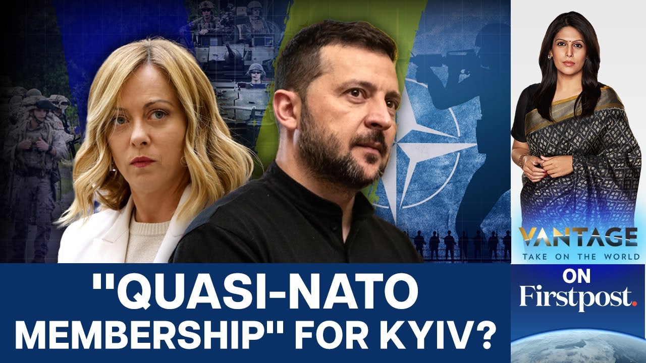 Italian PM Meloni Proposes NATO Security Umbrella for Ukraine | Vantage with Palki Sharma | N18G
