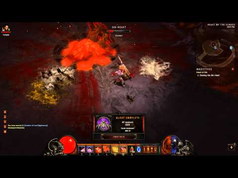 [HD] Diablo 3 Boss Battle Act III - Cydaea/Azmodan