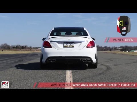 AWE SwitchPath™ Exhaust for W205 AMG C63/S