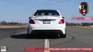 AWE SwitchPath™ Exhaust for the Mercedes-Benz W205 AMG C63/S