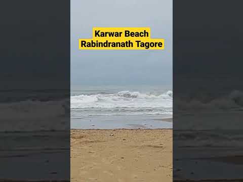 Karwar Beach #shorts Rabindranath Tagore Beach #Kashmir of #Karnataka Uttara Kannada | Khana Mubarak
