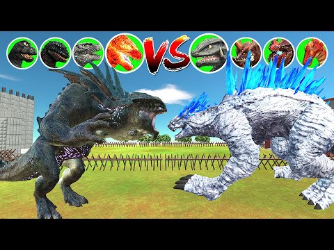 Kaiju Tournament: 1VS1 Team Shimo VS Team King Titan [ARBS]