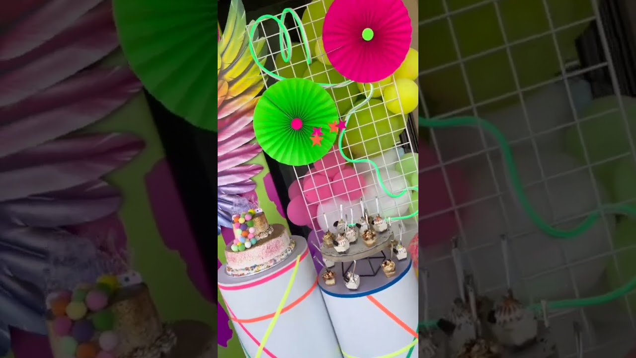 Glow in dark party @lifestylewithhina