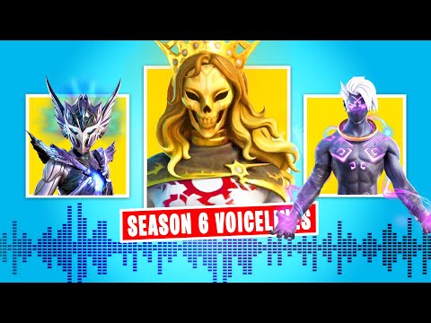 ALL SEASON 6 Character VOICELINES (*NEW* Orelia, Raz & Spire Assassin)