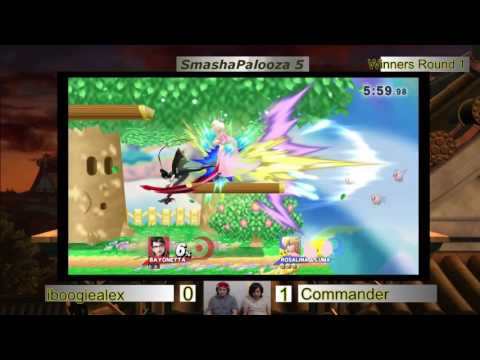 SmashaPalooza 5: Winners Quarters - Commander (Fox) vs iboogiealex (Rosalina&Luma)