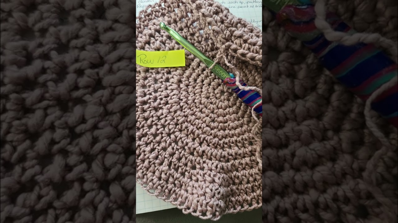 DragonB Crochet Feather Tote Bag with pattern in notes May 2022